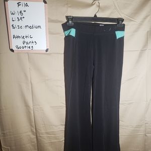 |Fila | black athletic pants | sz med